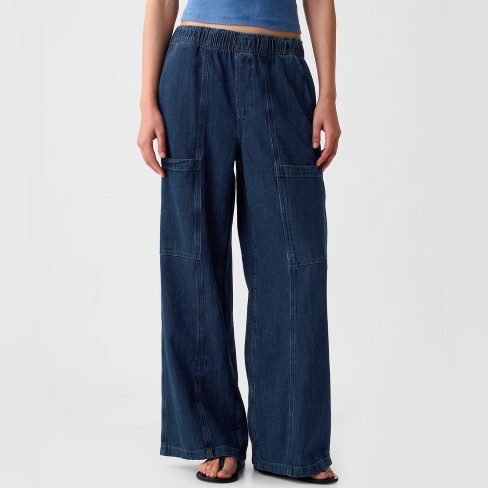 GAP High rise Utility Jeans XL